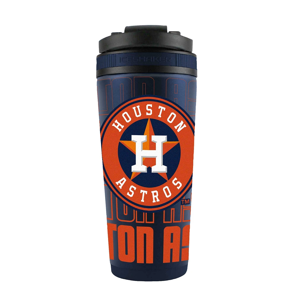 Houston Astros 26oz. 4D Stainless Steel Shaker Bottle