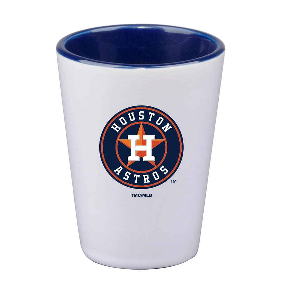 Astros de Houston 2 oz. Tasse en céramique de couleur intérieure