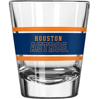 Astros de Houston 2oz. Verre à shot à rayures