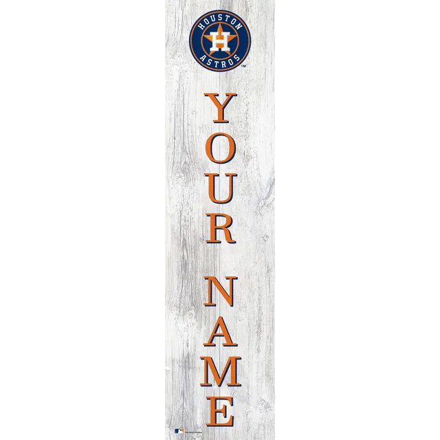 Houston Astros 24 Heritage Logo Round Sign