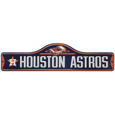 Houston Astros 5'' x 20'' Metal Street Sign