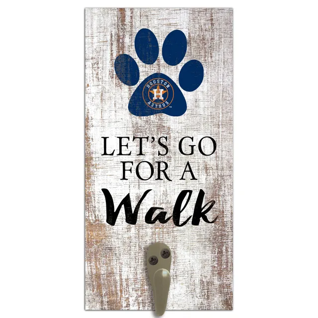 Houston Astros 12 x 6 Personalized Dog Bone Sign