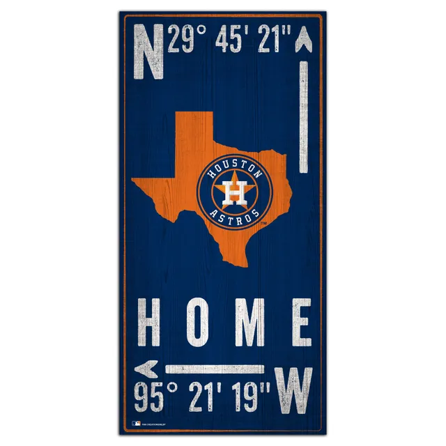 Houston Astros 12'' Sugar Skull Sign