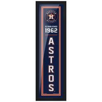 Houston Astros - 6'' x 22'' Established Framed Artwork