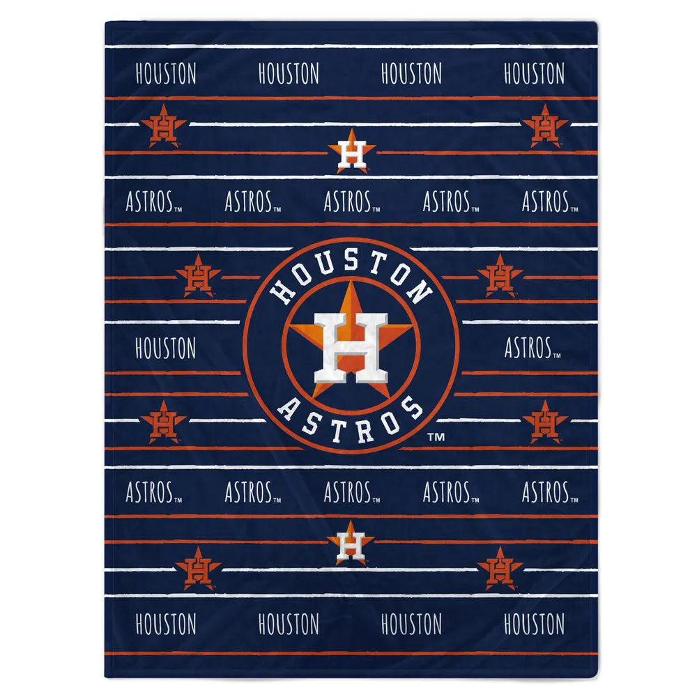 Lids Houston Astros Stripe Logo Fleece Blanket