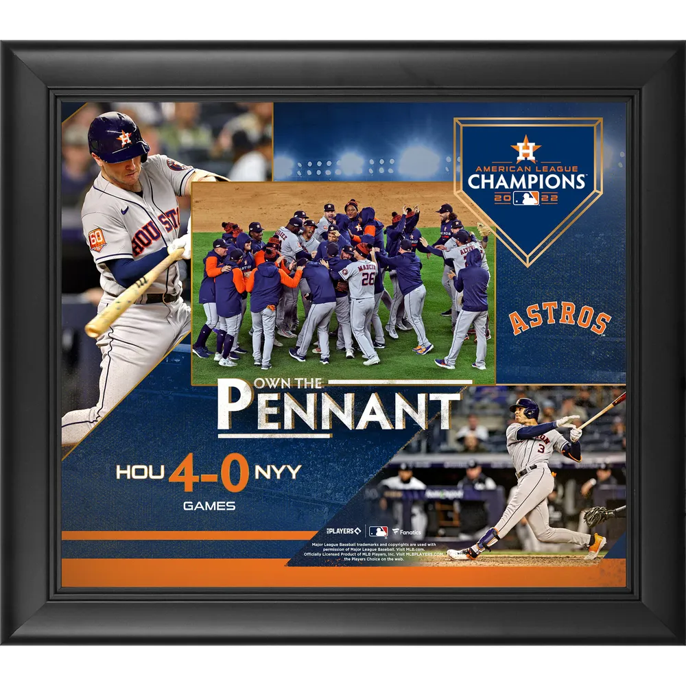 Houston Astros Unsigned 2022 American League Champions Photograph
