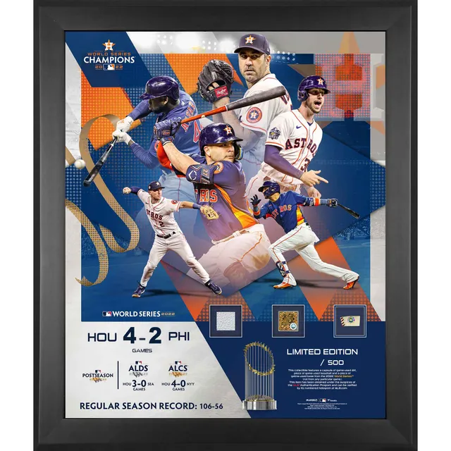 Lids Houston Astros Fanatics Authentic Framed 15 x 17 2022 World Series  Game 4 No-Hitter Collage