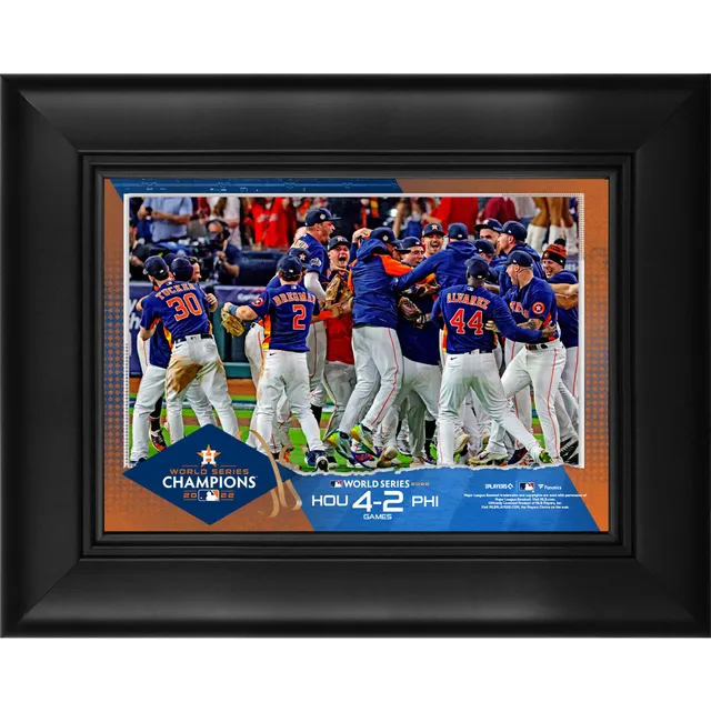 Houston Astros Unsigned 2017 World Series Champions Team Dogpile  Celebration Photograph