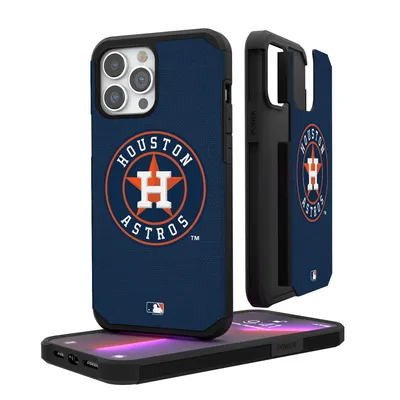 Houston Astros iPhone Solid Design Rugged Case