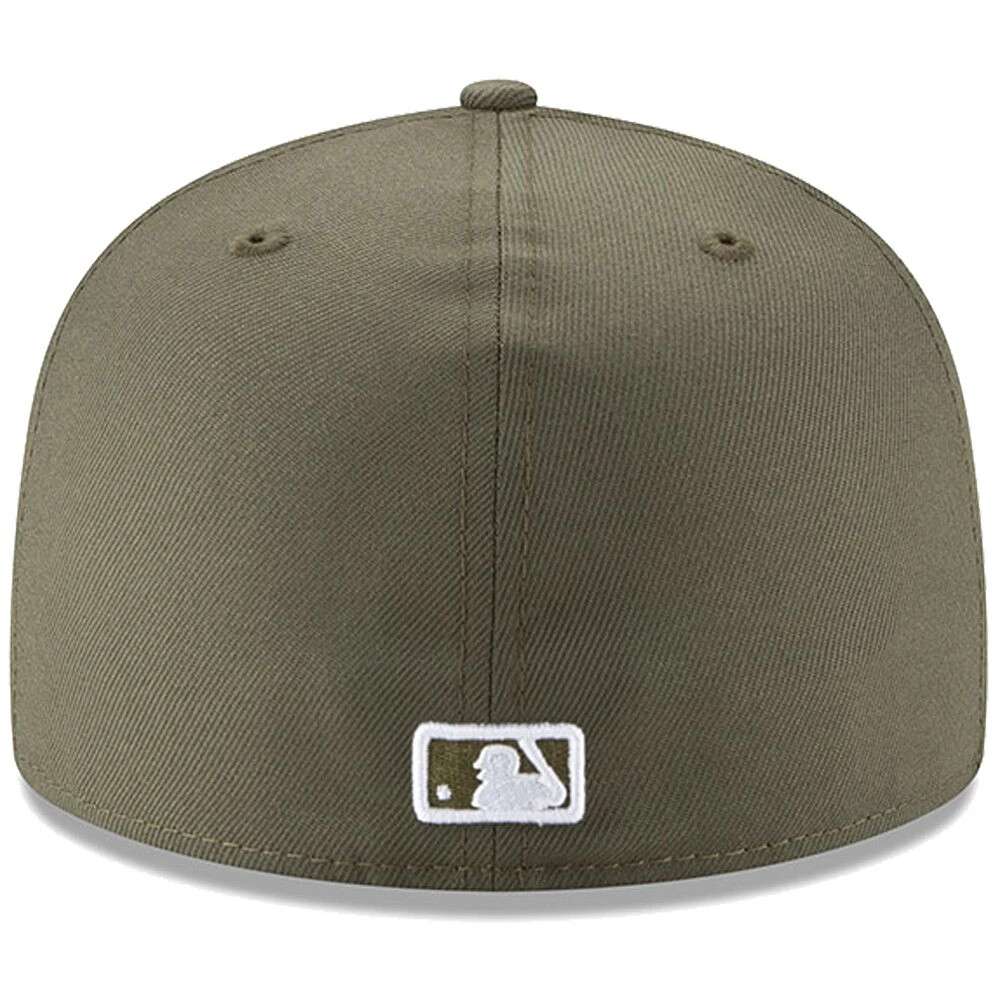 Casquette ajustée 59FIFTY Fashion Color Basic vert des Astros de Houston New Era