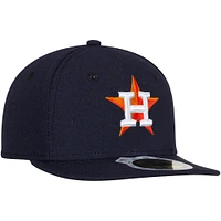 Houston Astros New Era Youth Home Authentic Collection On-Field 59FIFTY - Bonnet ajusté Marine