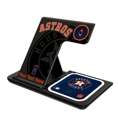Houston Astros Personalized 3-in-1 Charging Station
