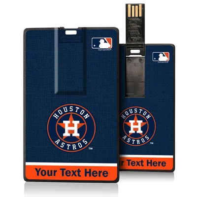 Keyscaper Houston Astros Circle Design Galaxy Clear Phone Case