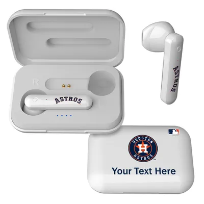 Houston Astros Personalized True Wireless Earbuds