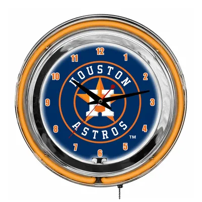 Houston Astros Imperial 14'' Neon Clock