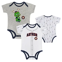 Ensemble de 2 bodys Play Ball des Astros Houston pour bébé