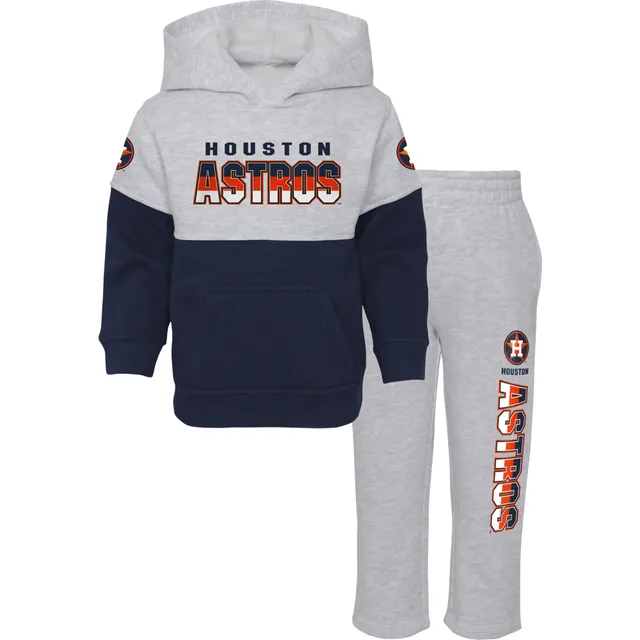 Outerstuff Infant Royal/Heather Gray Chicago Cubs Playmaker Pullover Hoodie & Pants Set