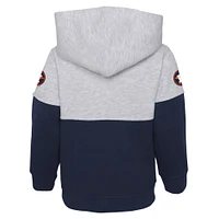 Infant Navy/Heather Gray Houston Astros Playmaker Pullover Hoodie & Pants Set