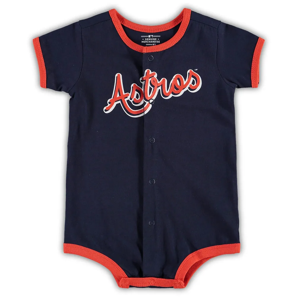 Lids Houston Astros Infant Power Hitter Romper - Navy | The Shops at Willow  Bend