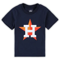 Infant Navy Houston Astros Team Crew Primary Logo T-Shirt