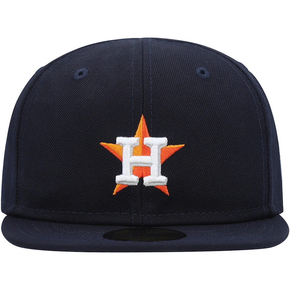 Casquette ajustée My First 59FIFTY New Era Houston Astros bleu marine pour bébé