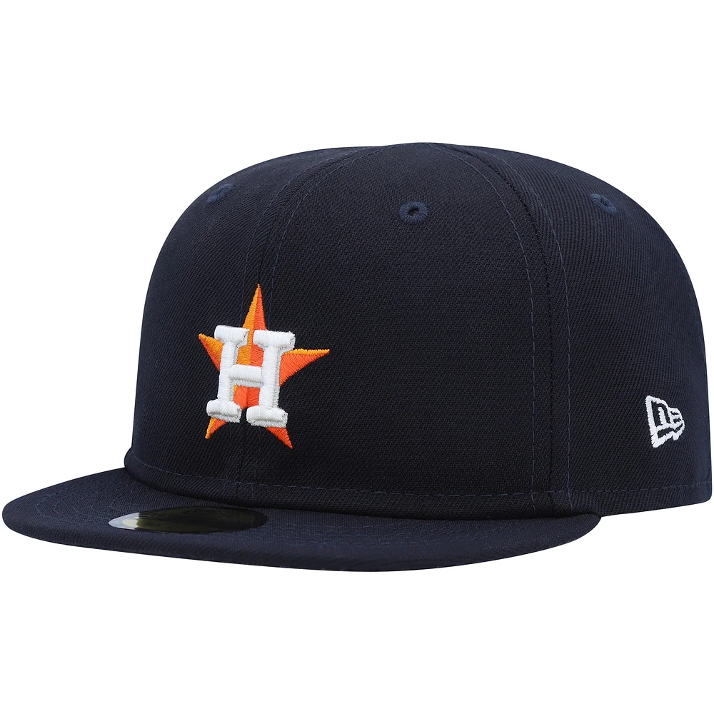 Casquette ajustée My First 59FIFTY New Era Houston Astros bleu marine pour bébé