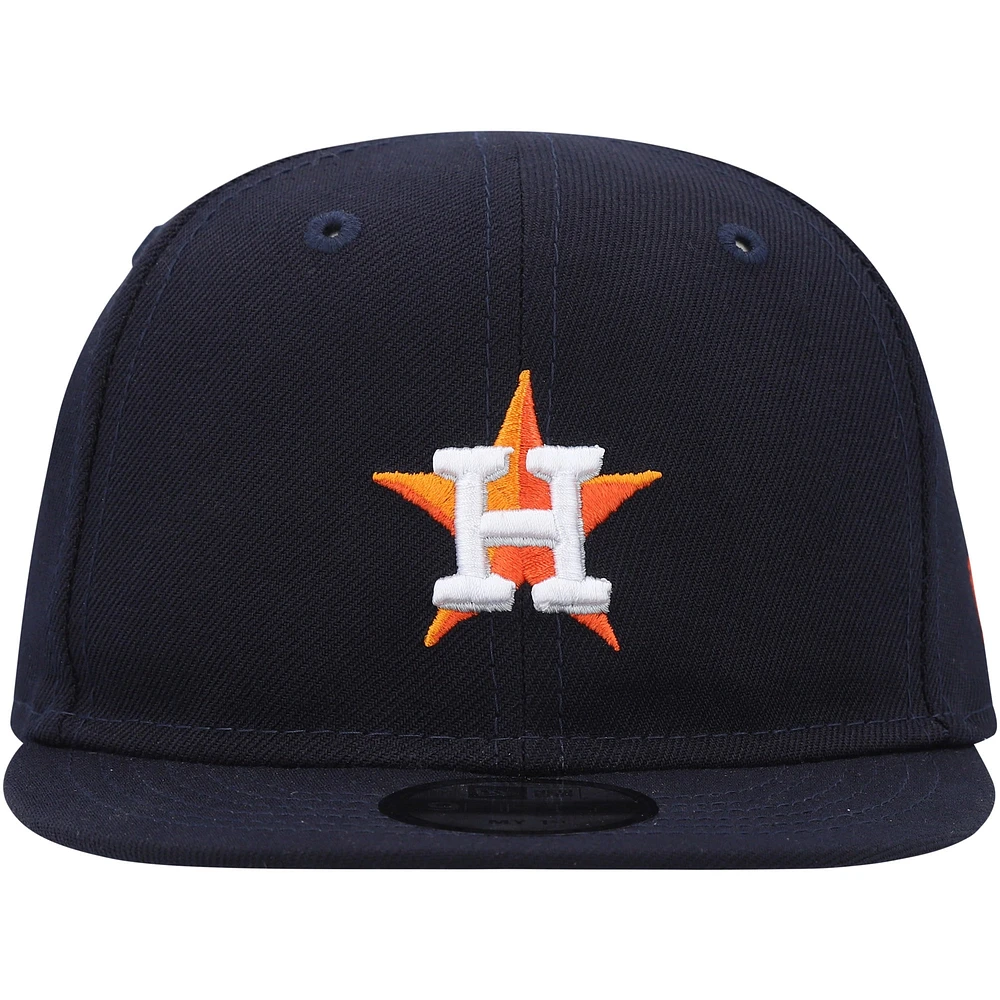 Casquette réglable New Era Houston Astros My First 9FIFTY adulte bleu marine