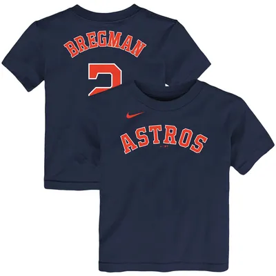 Alex Bregman Houston Astros Nike Infant Player Name & Number T-Shirt - Navy