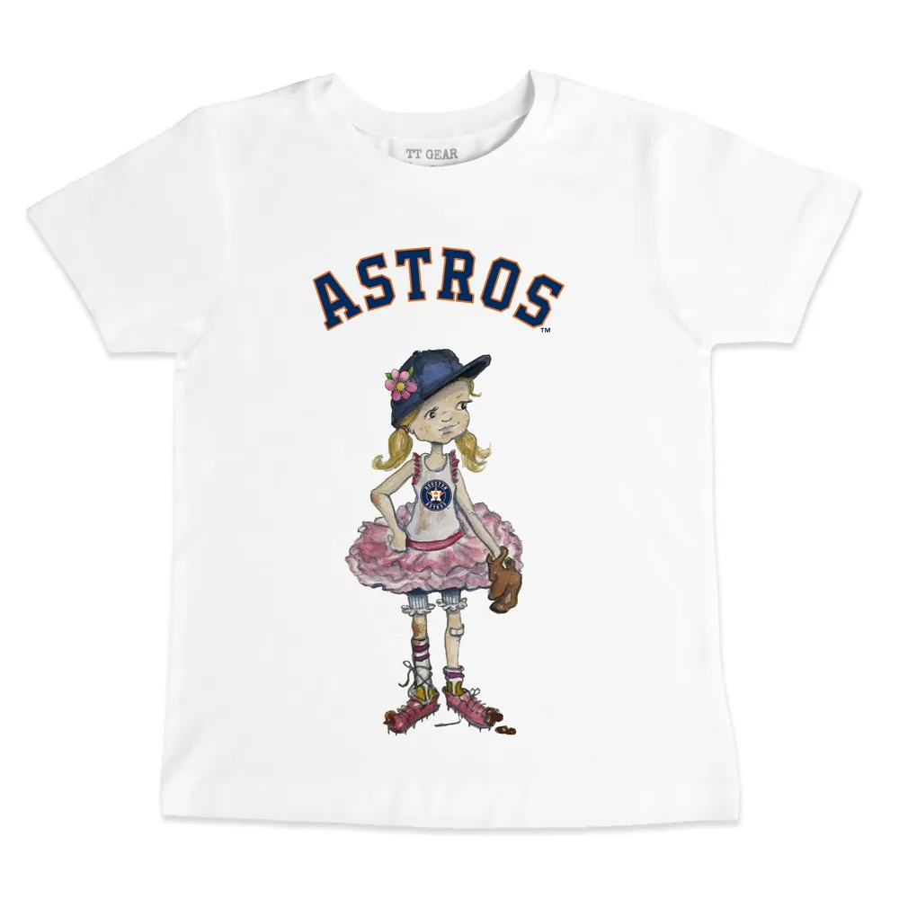 Lids Houston Astros Tiny Turnip Youth Bronto Logo T-Shirt - White