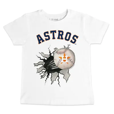 Lids Houston Astros Tiny Turnip Women's Stitched Baseball T-Shirt - White