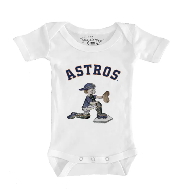 Infant Tiny Turnip Navy Houston Astros Astronaut T-Shirt