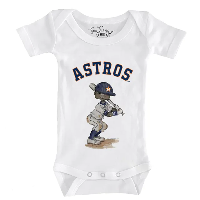 Infant Houston Astros Orange/White/Heather Gray Biggest Little Fan 3-Pack  Bodysuit Set