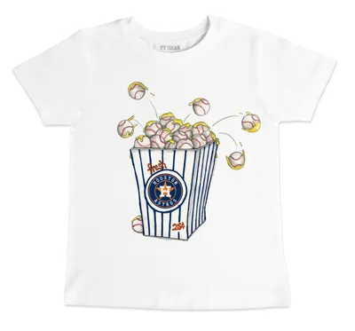 Lids Houston Astros Tiny Turnip Youth Bronto Logo T-Shirt - White