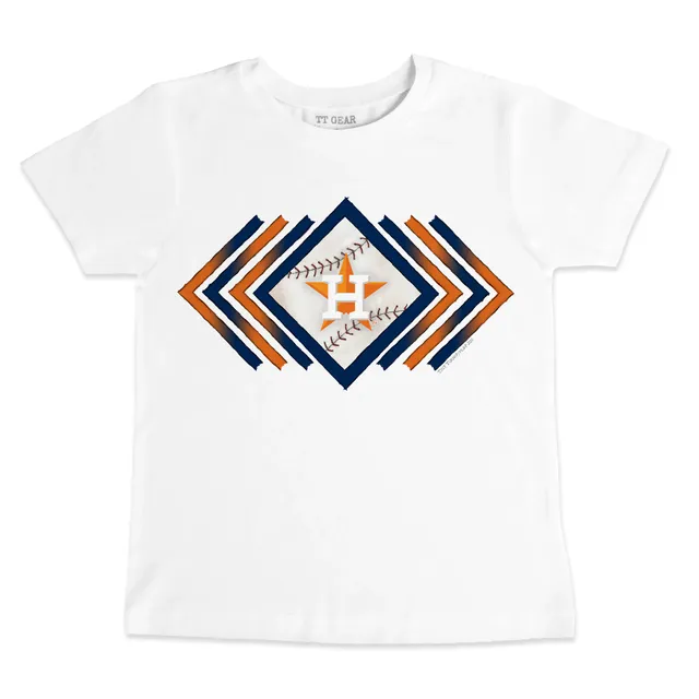Lids Houston Astros Tiny Turnip Toddler Shark Logo T-Shirt - White