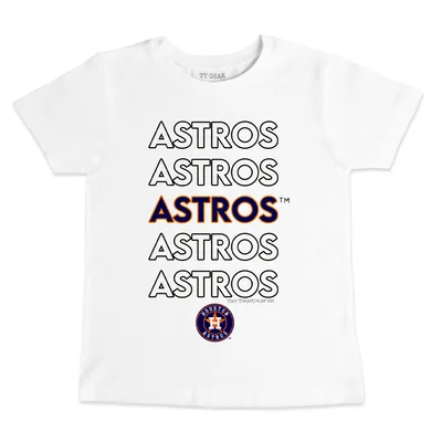 Lids Houston Astros Tiny Turnip Youth Slugger 3/4-Sleeve Raglan T-Shirt -  White/Navy