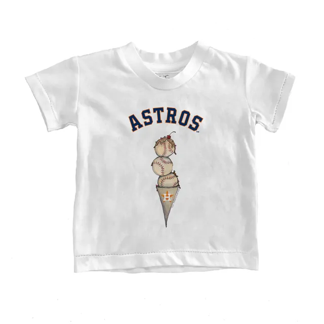 Houston Astros Tiny Turnip Women's Mom T-Shirt - White