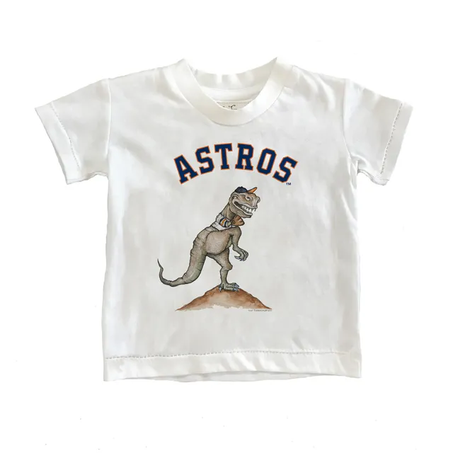 Lids Houston Astros Tiny Turnip Infant Bronto Raglan 3/4 Sleeve T-Shirt -  White/Navy
