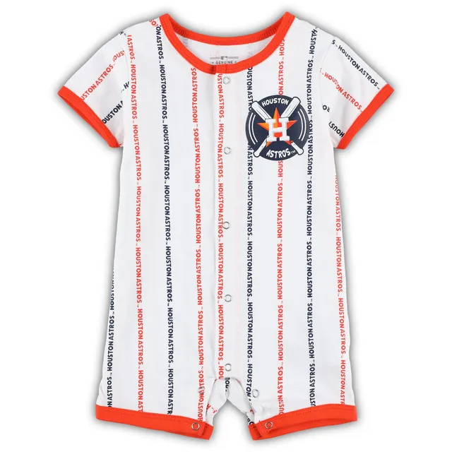 Infant White Atlanta Braves Ball Hitter Coverall