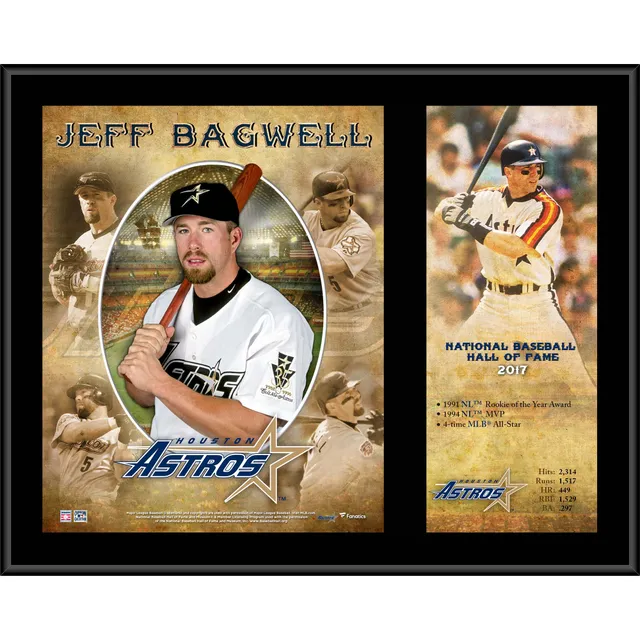 Jeff Bagwell Houston Astros Framed 15 x 17 Hall of Fame Career Profile