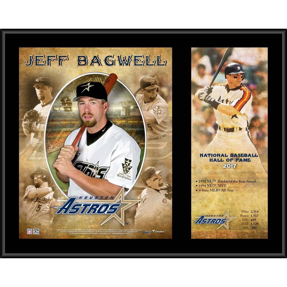 MLB Houston Astros (Jeff Bagwell) Men's Cooperstown Baseball Jersey.