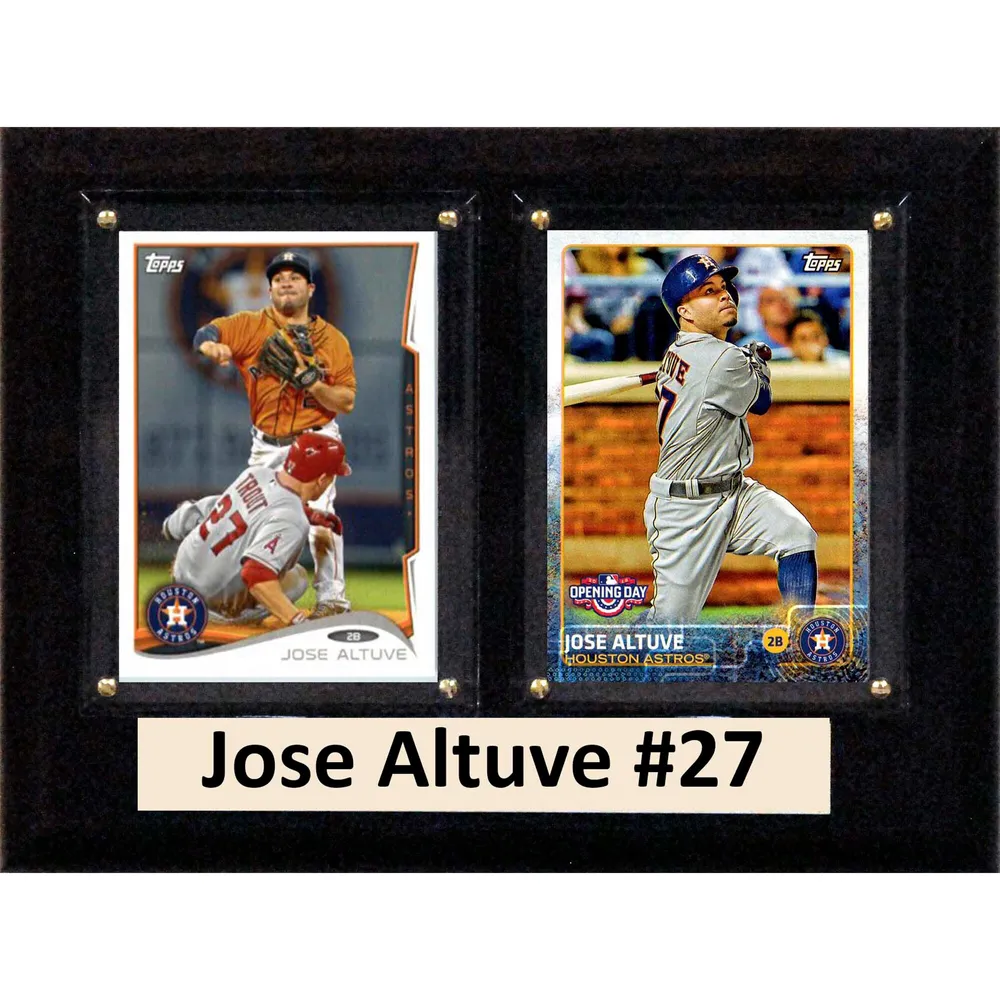 Lids Jose Altuve Houston Astros 6'' x 8'' Plaque