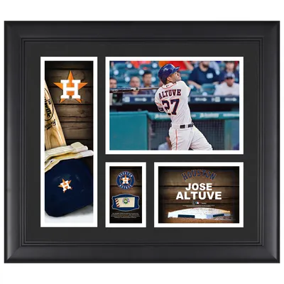 Lids Jose Altuve Houston Astros Fanatics Authentic Framed 5-Photograph  Collage with Piece of Game-Used Ball