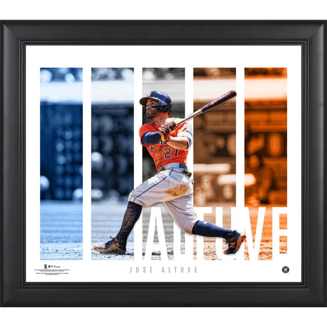 Lids Jose Altuve Houston Astros Fanatics Authentic Unsigned Hits Home Run  Game Two of the World Series Photograph