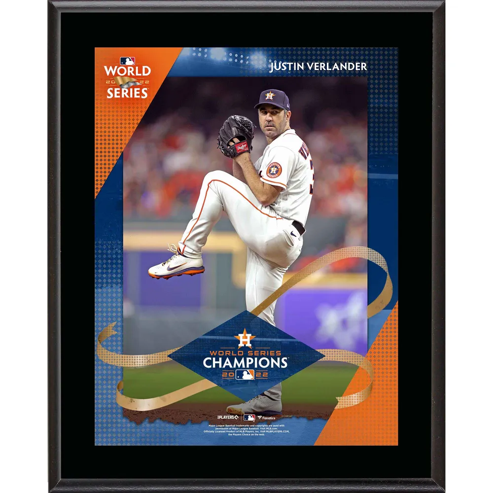 Lids Justin Verlander Houston Astros Fanatics Authentic 10.5 x 13