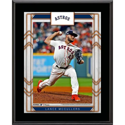 Lids Lance McCullers Jr. Houston Astros Fanatics Authentic Framed 15 x 17  Stitched Stars Collage