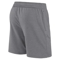 Men's Fanatics  Heather Gray Houston Astros Logo Shorts