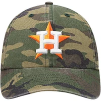 Men's '47 Camo Houston Astros Team Clean Up Adjustable Hat