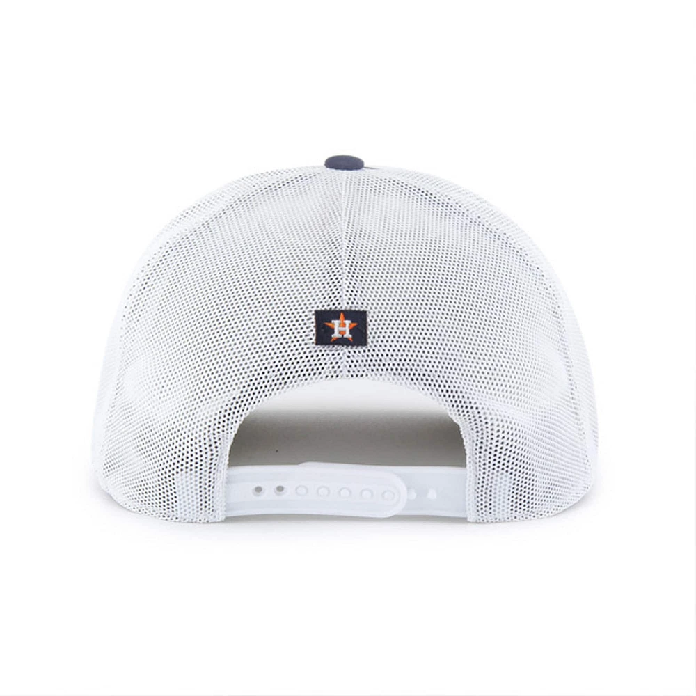 Men's '47 Navy/White Houston Astros Scratch Adjustable Trucker Hat