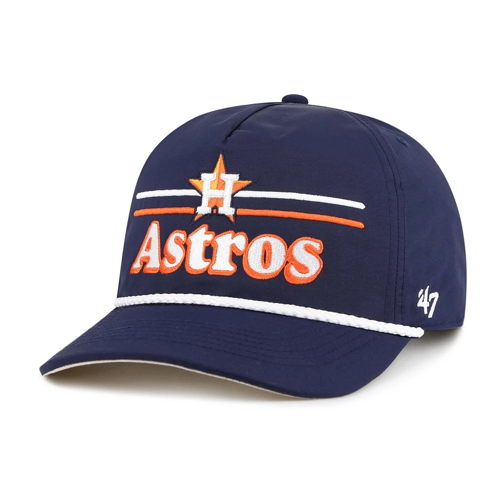 Men's '47 Navy Houston Astros Campscape Hitch Adjustable Hat