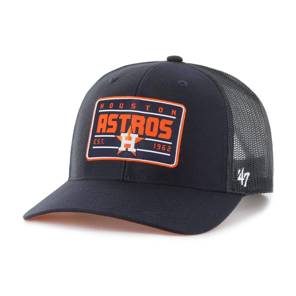 Men's '47 Navy Houston Astros Hardline Trucker Adjustable Hat